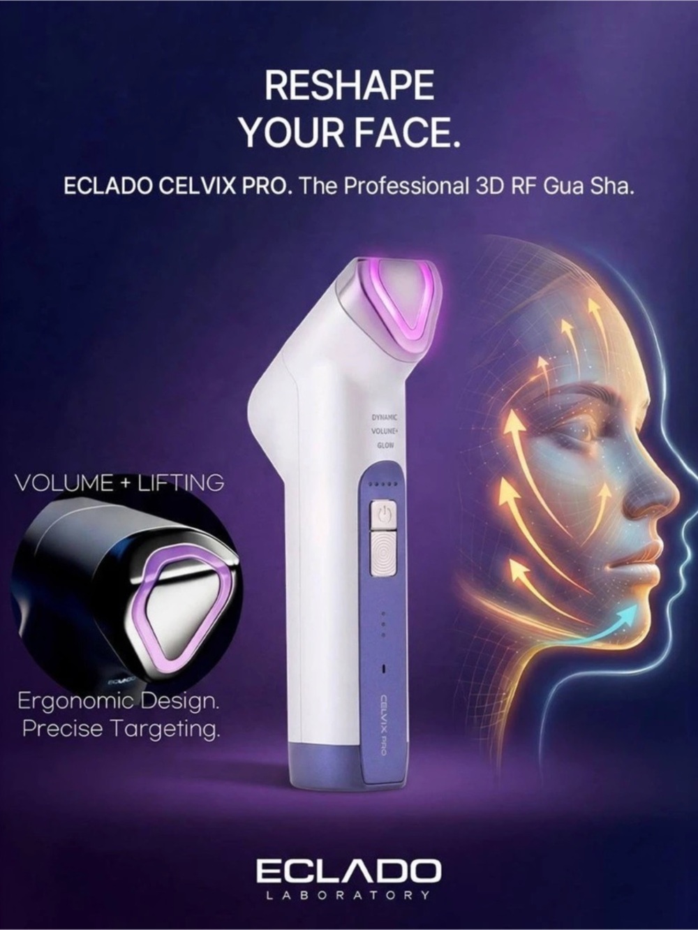 Eclado Celvix Pro Facial Tool